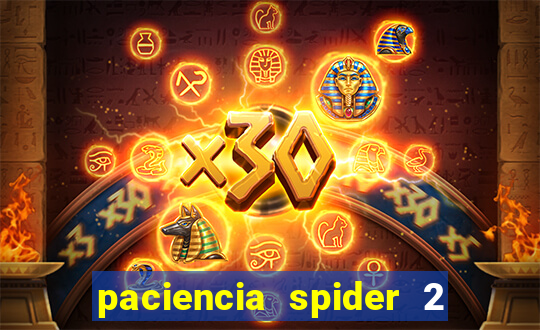 paciencia spider 2 naipes jogar